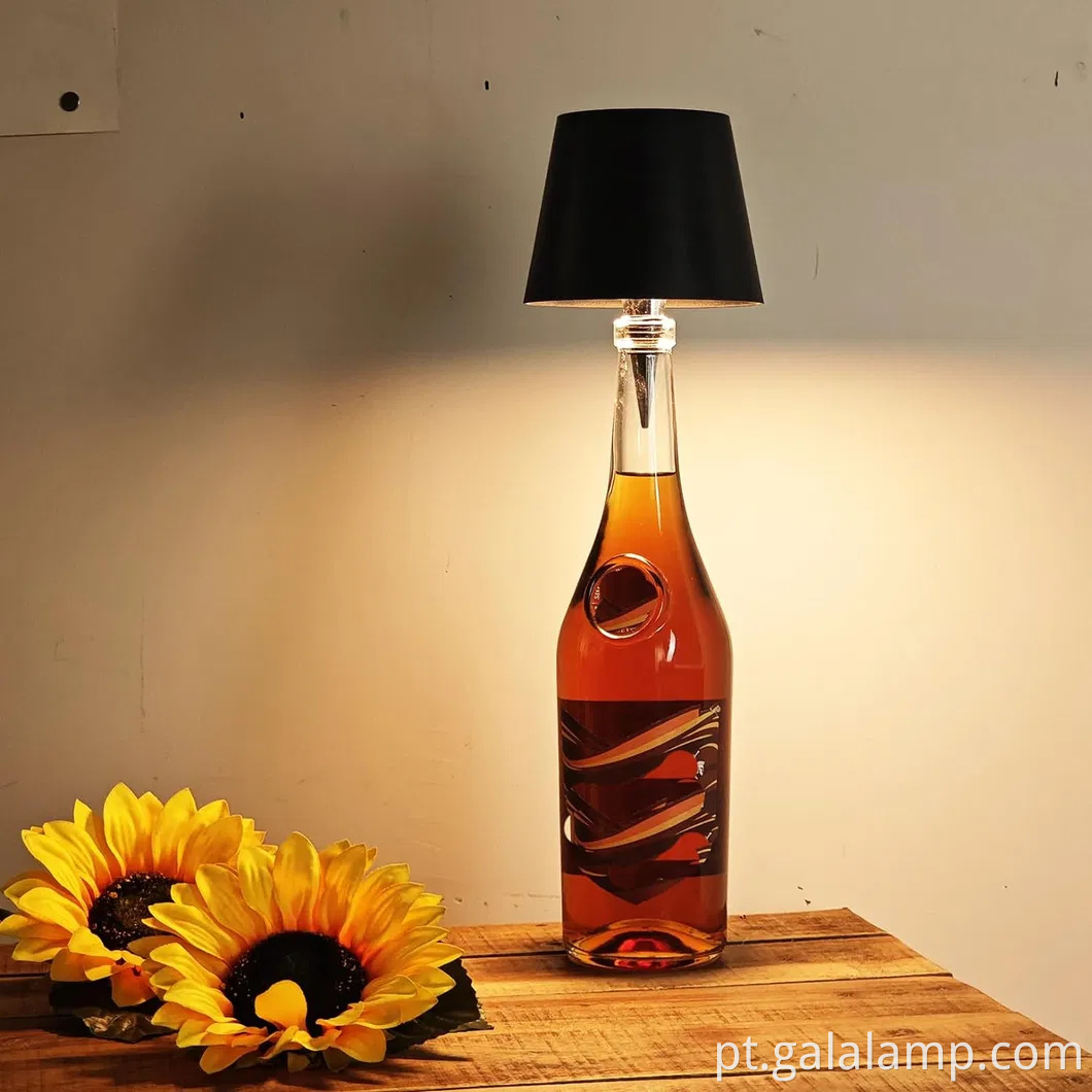Modern Premium Touch Control Led Led Wine Bottle Stopper Lamp